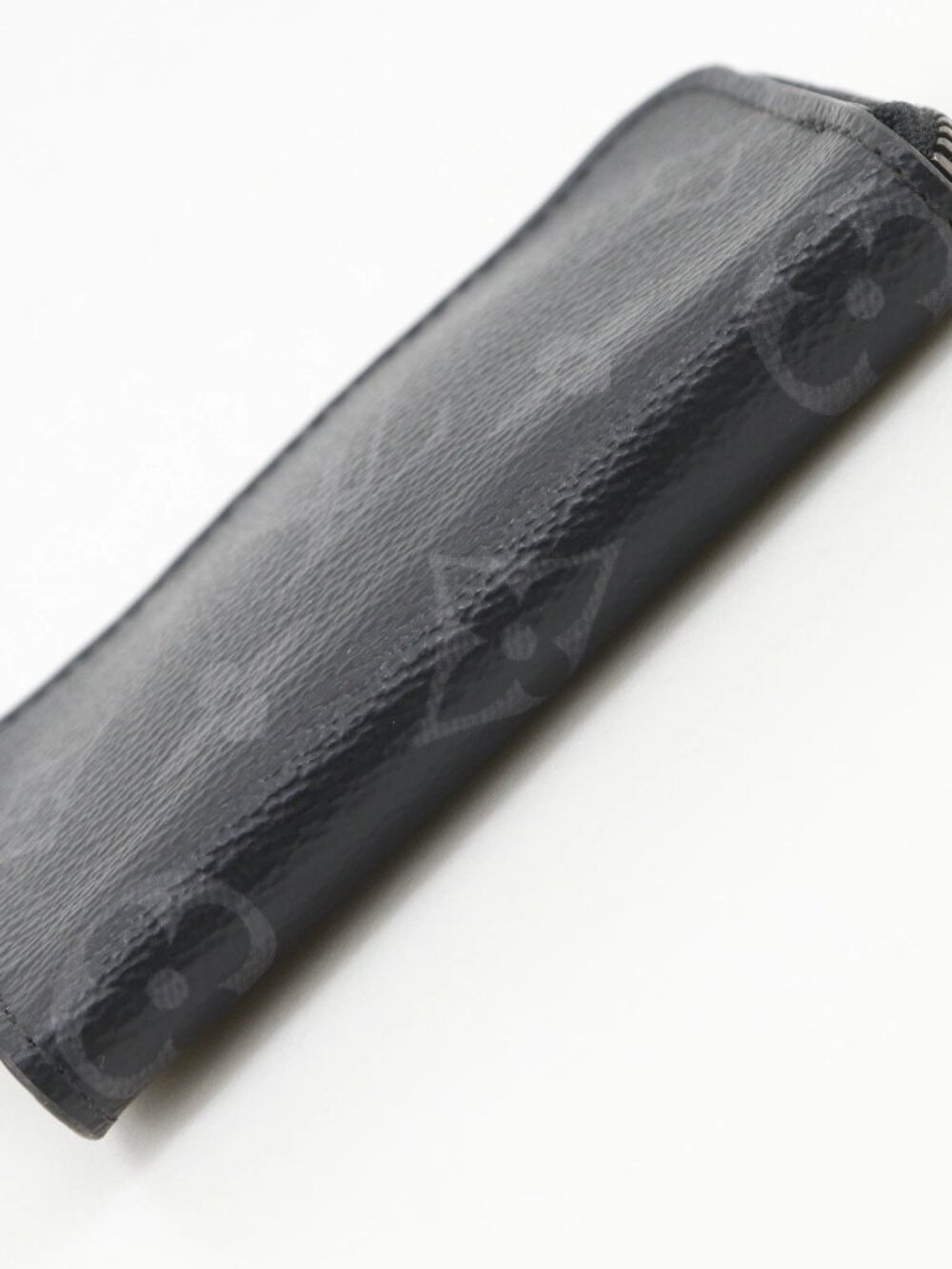LOUIS VUITTON Portemonejour Coin Purse M63536 Monogram Eclipse black PVC mens - Picture 9 of 16